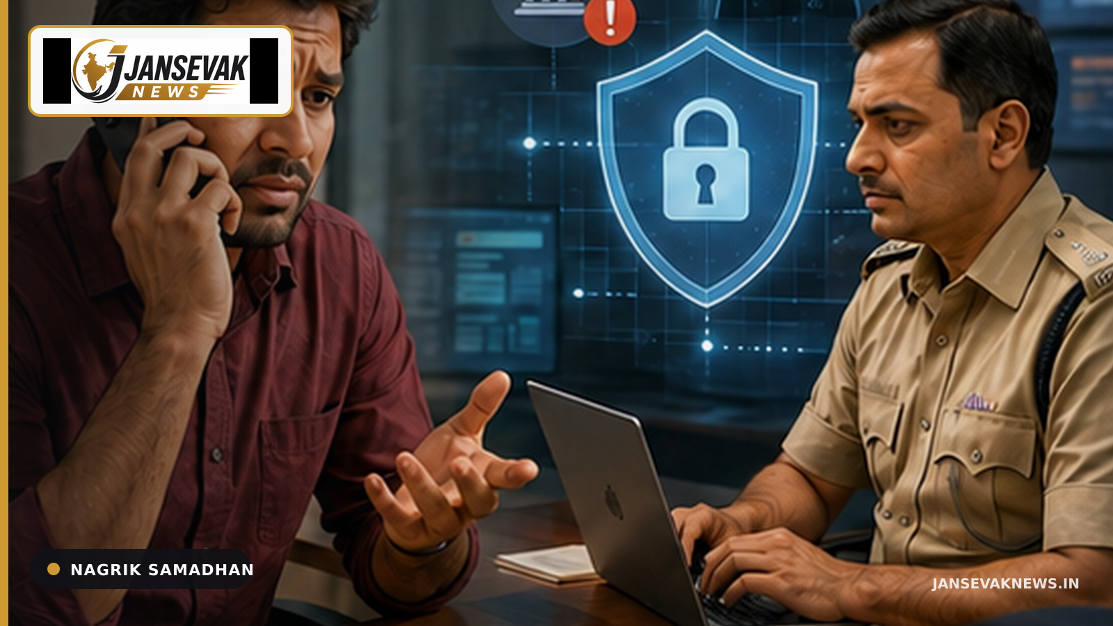 ऑनलाइन ठगी होने पर तुरंत क्या करें: 1930 और Cybercrime Portal — Jansevak News