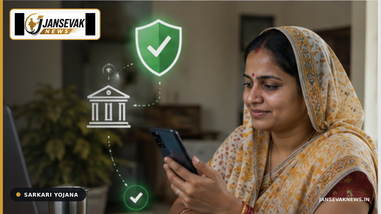 DBT payment status और bank seeding सुरक्षित तरीके से कैसे जाँचें — Jansevak News