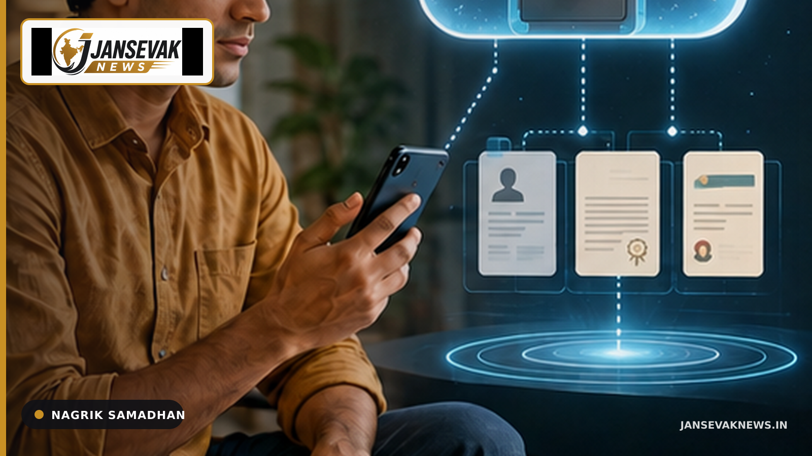 DigiLocker में सरकारी दस्तावेज सुरक्षित तरीके से कैसे प्राप्त करें — Jansevak News
