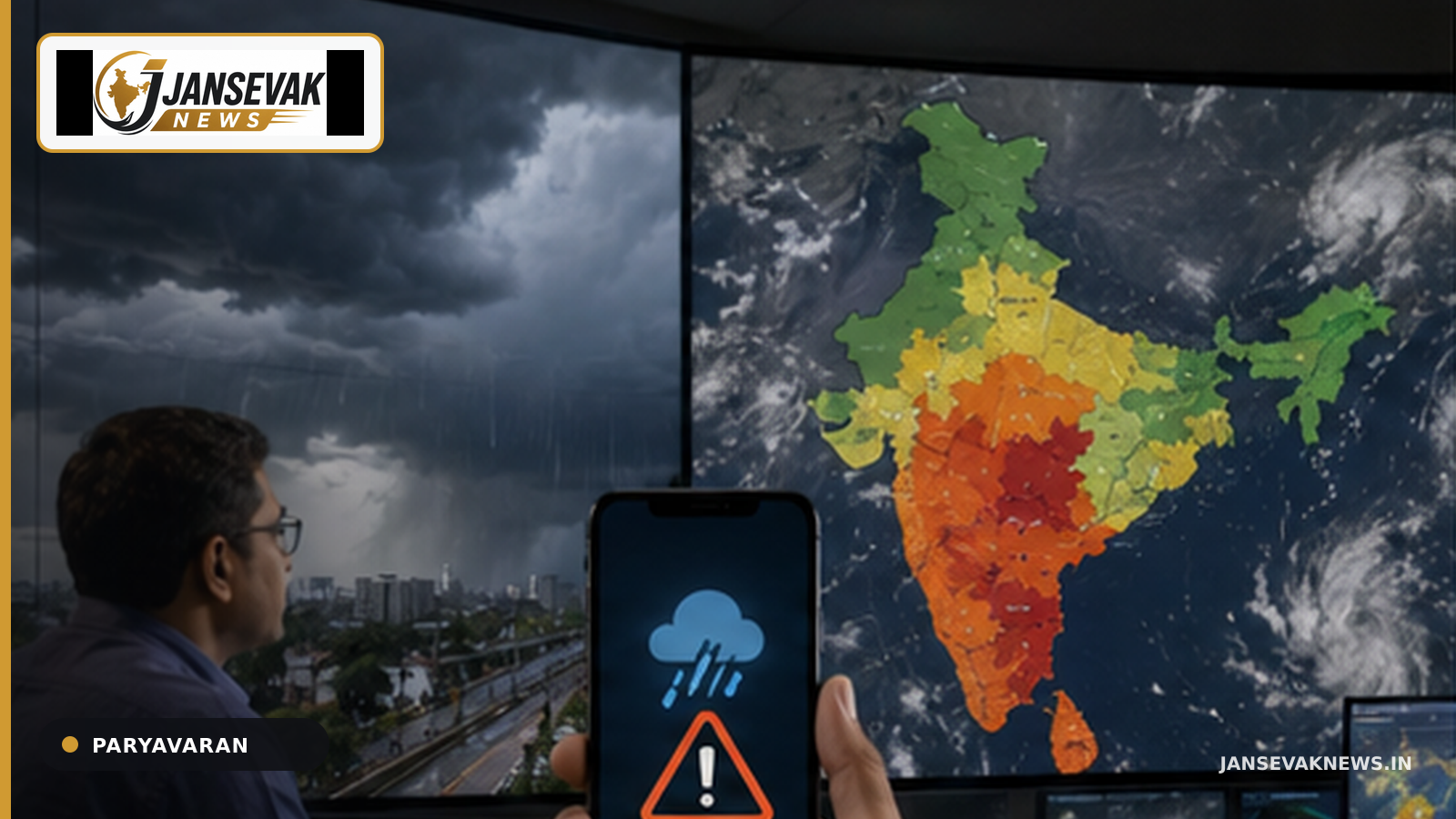 मौसम चेतावनी देखने के लिए IMD के आधिकारिक साधन — Jansevak News